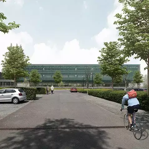 Gunning nieuwbouw Syntra West Kortrijk