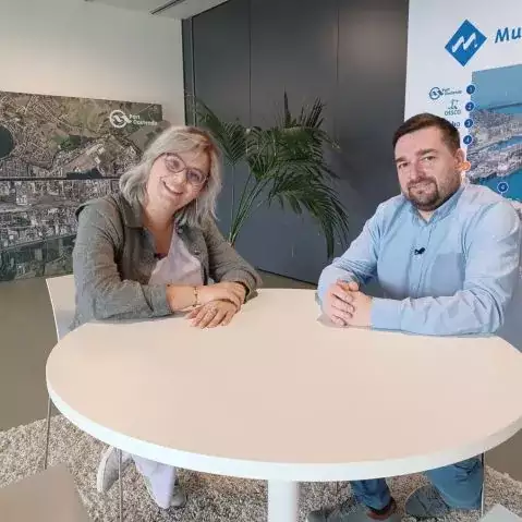 Ruth Teerlynck en Klaas Minne