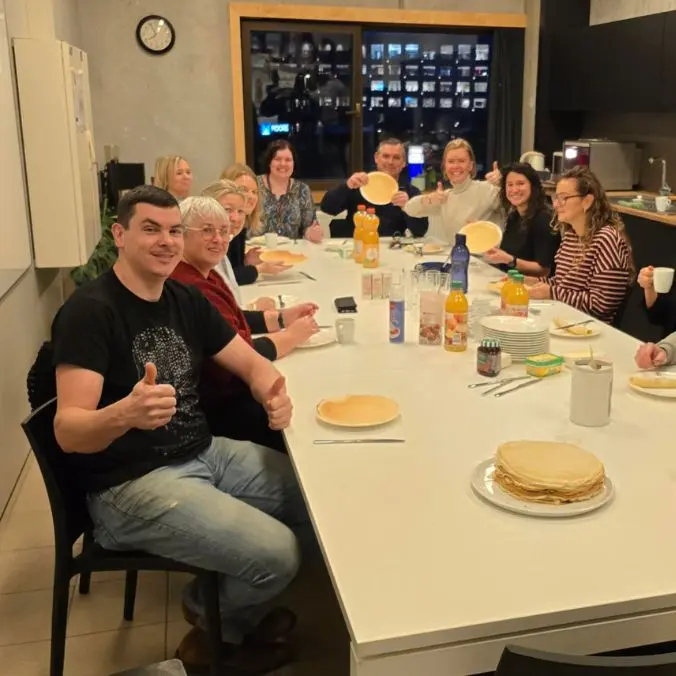 collegas bij Syntra West