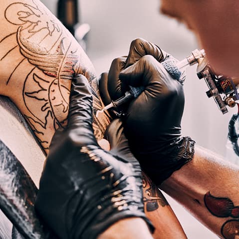 Preventieve hygiënemaatregelen tattoos, piercings en permanente make-up