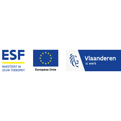 Logo ESF - Europese Unie - Vlaanderen