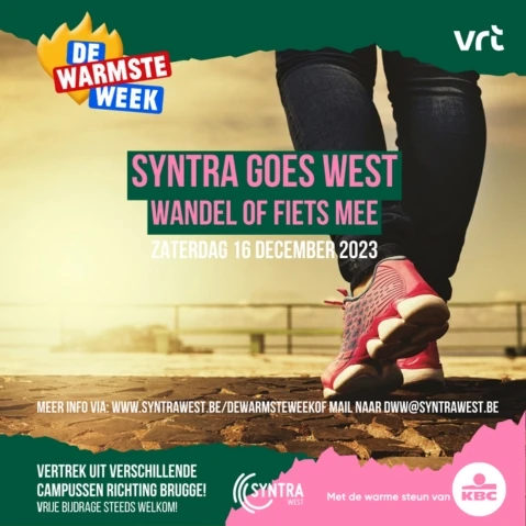 Syntra goes West: wandel of fiets mee op 16 december