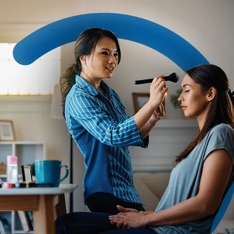 Opleidingen make-up, grime en tattoo - Syntra West