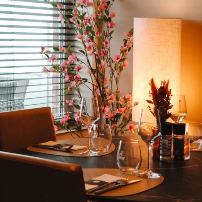 interieur restaurant Bourgondisch Schild